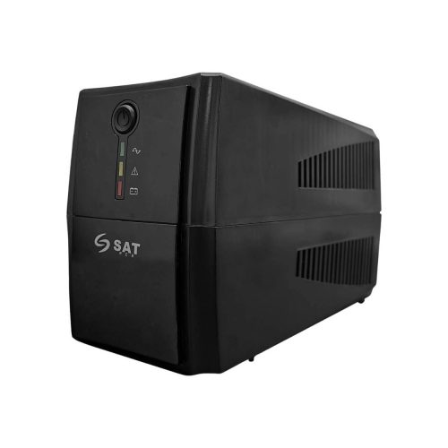 UPS SAT UR500 500VA 220V, 6 Salidas Estabilizadas y Pantalla LED - Protección Energética Eficaz