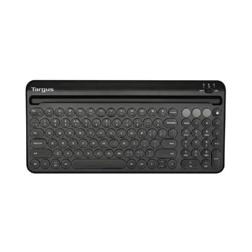 Teclado Targus Bluetooth Antimicrobial Multi-Device, Color Negro, Conexión Inmediata y Compacto