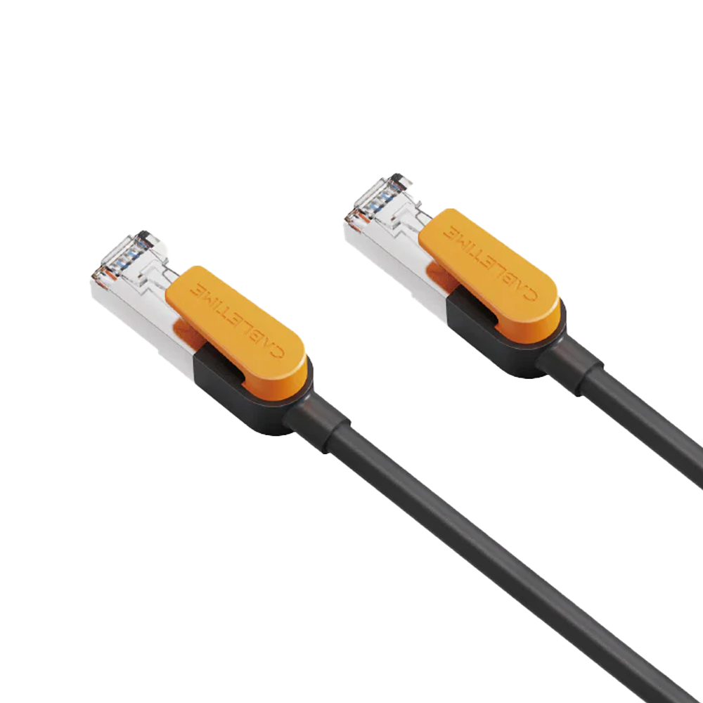 Cable de Red Patch Cord Cat 6 CABLETIME 15m - Alta Velocidad y Conectividad Fiable