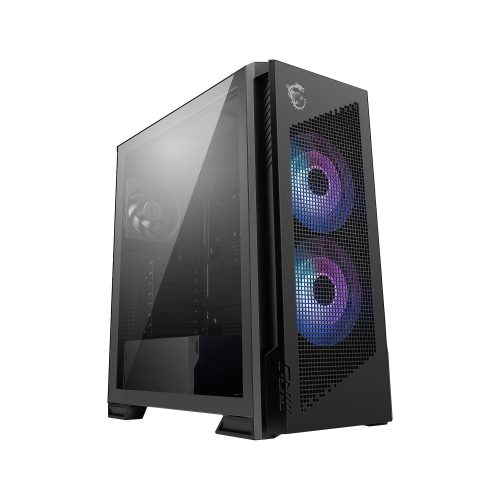 Case MSI MPG VELOX 300R ATX Mid Tower - Diseño Optimizado para Ventilación Alta en Color Negro