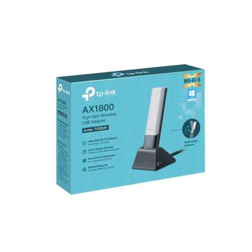 Adaptador USB WiFi 6 TP-LINK AX1800 Doble Banda - Conexión Rápida y Estable para Dispositivos Compatibles