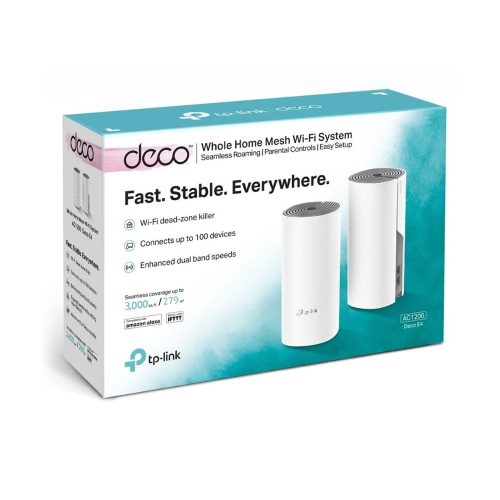 Sistema WiFi Mesh TP-Link 300Mbps Dual Band 2.4-5GHz, Pack de 2 - Cobertura Rápida y Amplia