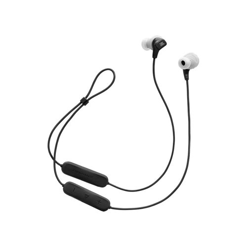 Auriculares JBL Endurance Run 3 en color negro, ligeros y resistentes, perfectos para deportes y música.