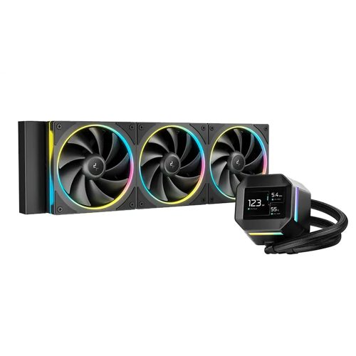 Sistema de Enfriamiento Líquido Deepcool LM360 Digital ARGB, 3 Ventiladores, Eficiencia y Estilo