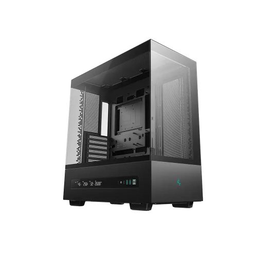 Case Deepcool CH690 Digital S/Fuente, Paneles de Vidrio Templado, Caja ATX Negra, Ideal para Gaming