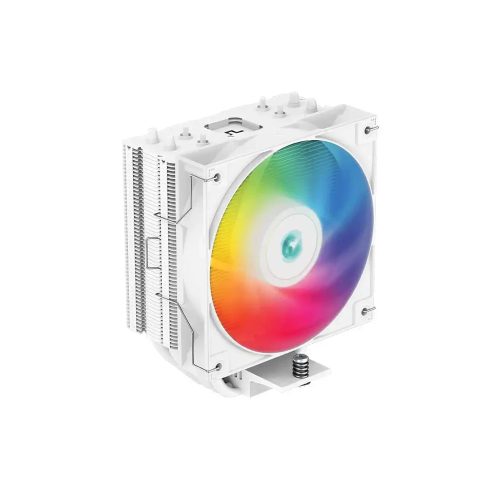 Cooler Deepcool AG400 WH ARGB para Procesador, 120mm, 1 Ventilador, Iluminación LED, Eficiente y Silencioso