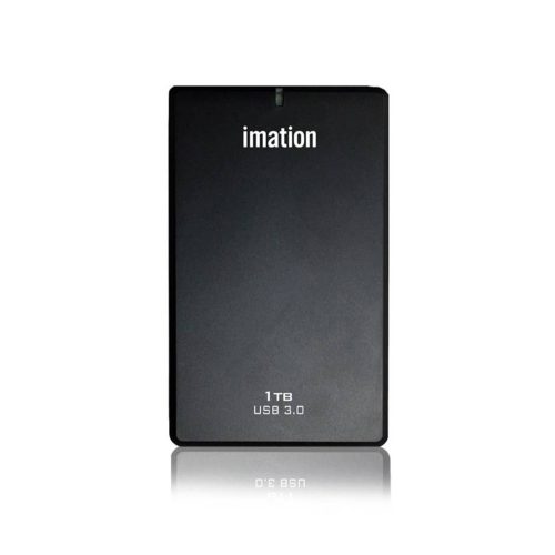 Disco Duro Externo Imation E30 de 1TB, Almacenamiento Portátil USB 3.0, Negro, Rápido y Práctico