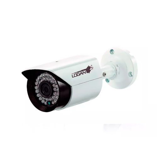 Cámara de vigilancia Logan tubo 720p 3.6mm, 20m de distancia, video HD 1280x720, perfecta para seguridad