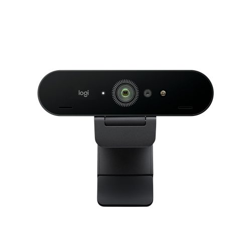 Cámara Web Logitech BRIO 4K 13MP Grafito con Micrófono Integrado - Vídeo 3840 x 2160