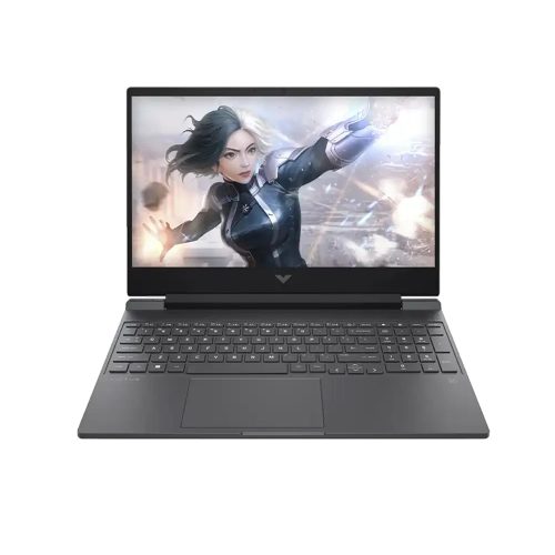 Laptop HP Victus 15.6" FHD Gaming - Core i7-13620H, 16GB RAM, 144Hz, diseño elegante y potente.