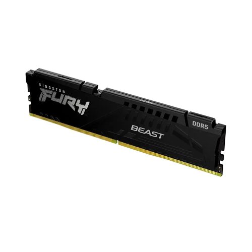 Memoria RAM Kingston Fury DDR5 8GB 6000 MT/s Beast, Color Negro, Alta Velocidad XMP
