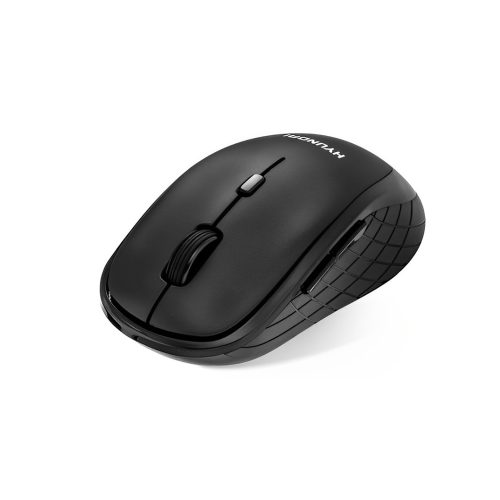 Mouse Bluetooth Hyundai, Dark Gray, 1000 Dpi, 5 Botones, Diseño Ergonómico, Conectividad Inalámbrica