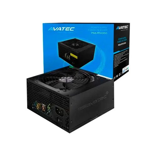 Fuente de Alimentación Avatec 350W PSA-PFH350W Eficiente y Compacta para PC