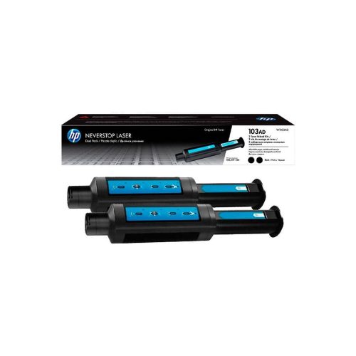 Recarga de Tóner HP 103AD - Paquete de 2 en Negro para Impresoras Laserjet