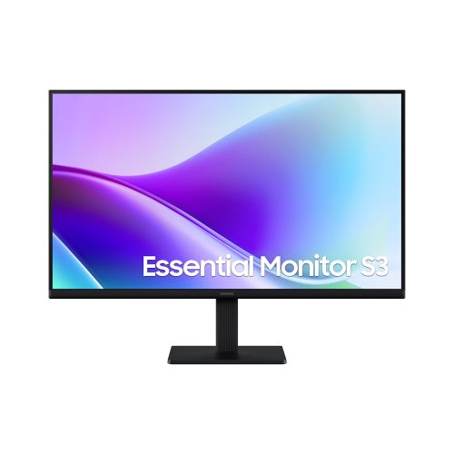 Monitor Samsung Essential S3 27" FHD HDMI 120Hz 5ms Ganancia de Tiempo de Respuesta Negra