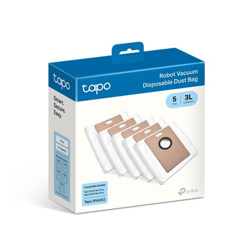 TP-Link Tapo RVA202 Aspiradora de Mano Desechable Compacta 6000 Pa Color Blanco Conectividad Inalámbrica