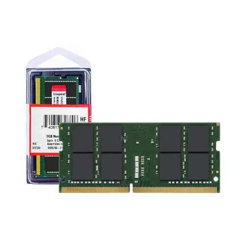 Memoria SODIMM DDR4 16GB 3200MHz Kingston KVR para portátiles y PC