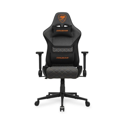 SILLA Gaming COUGAR ARMOR ONE V2 GRIS Ergonomica Con Soporte Lumbar y Reposabrazos Ajustables