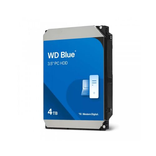 Disco Duro Interno WD Blue 4TB SATA 128MB 5400RPM 3.5 Pulgadas para PC y Consolas