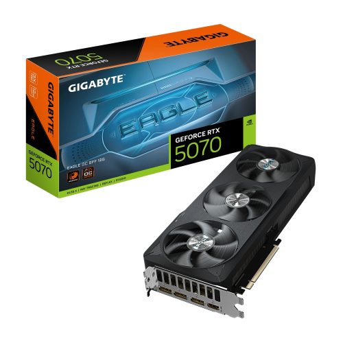 Tarjeta de Video Gigabyte GV-N5070 Eagle OC 12GB GDDR7 2587 MHz Alta Performance