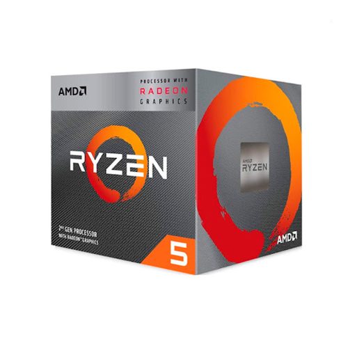 Procesador AMD Ryzen 5 3400G 3.70GHz 4 Núcleos Gráficos Radeon Vega 11 65W Socket AM4