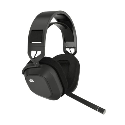 Auriculares Gaming Corsair HS80 Max Wireless Steel Gray Sonido Inmersivo Conectividad Inalámbrica