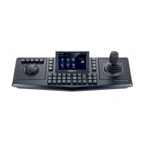 Panel de control Hanwha SPC-7000 255 Cameras 5 pulgadas LCD Pantalla Táctil 3D Joystick USB