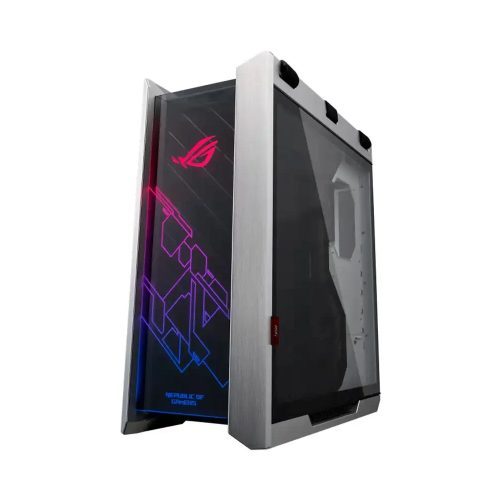 Case ASUS GX601S ROG Strix Helios Blanco para Gaming con Excelente Ventilación y Espacio Amplio