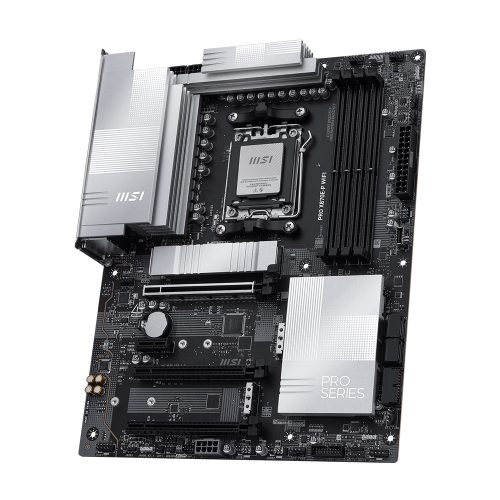 Motherboard MSI X870E GAMING PLUS WIFI, Chipset AMD X870E, Socket AMD AM5, ATX, conectividad WiFi
