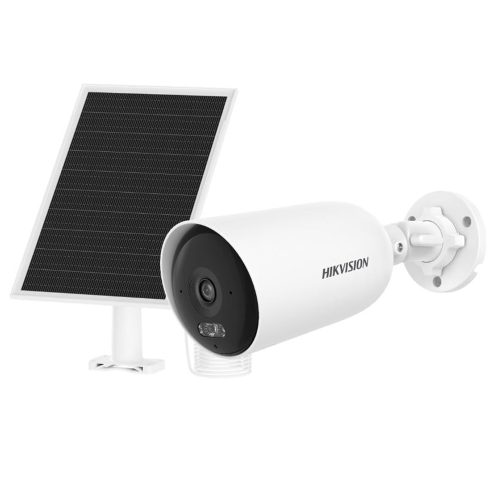 Cámara fija HIKVISION 4MP 4G IR30M con panel solar y batería 9000mAh
