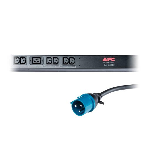 Unidad de distribución eléctrica APC Schneider 32A 20 C13 4 C19 230V 7.36kW para montaje en bastidor