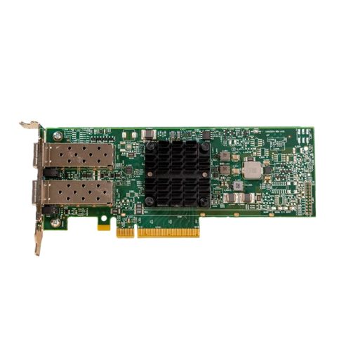 Tarjeta Ethernet Dell 25GBase-X PCIe SFP28 25Gbit/s Fibra Óptica Bajo Perfil 2 Puertos Broadcom 57414