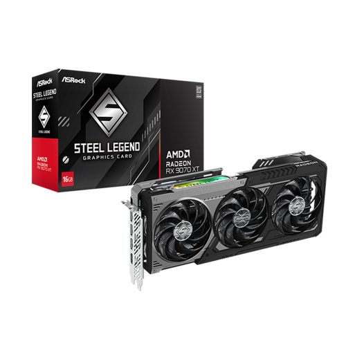 Tarjeta Gráfica ASRock Radeon RX 7900 XT 16 GB GDDR6 PCIe 4.0 Edición Steel Legend Alto Rendimiento 4K 8K