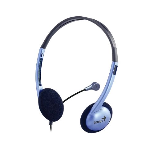 Auriculares Genius HS-02B Diadema Ajustable Confortable Sonido Claro Ideal para PC O Consolas