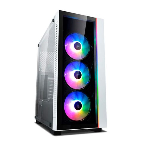 Case Deep Cool Matrexx 55 V3 WH Aumento RGB Gamer Mid Tower