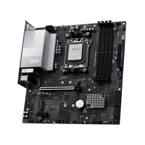 Motherboard MSI PRO B840M-P WIFI6E 4 DIMM DDR5 conectividad WIFI6E