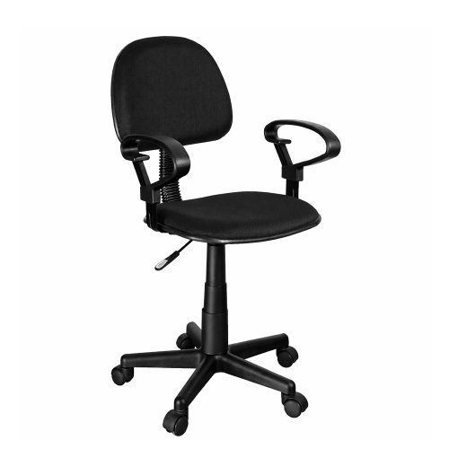 Silla de oficina Xtech Apoyabrazos altura ajustable diseño ergonómico color negro